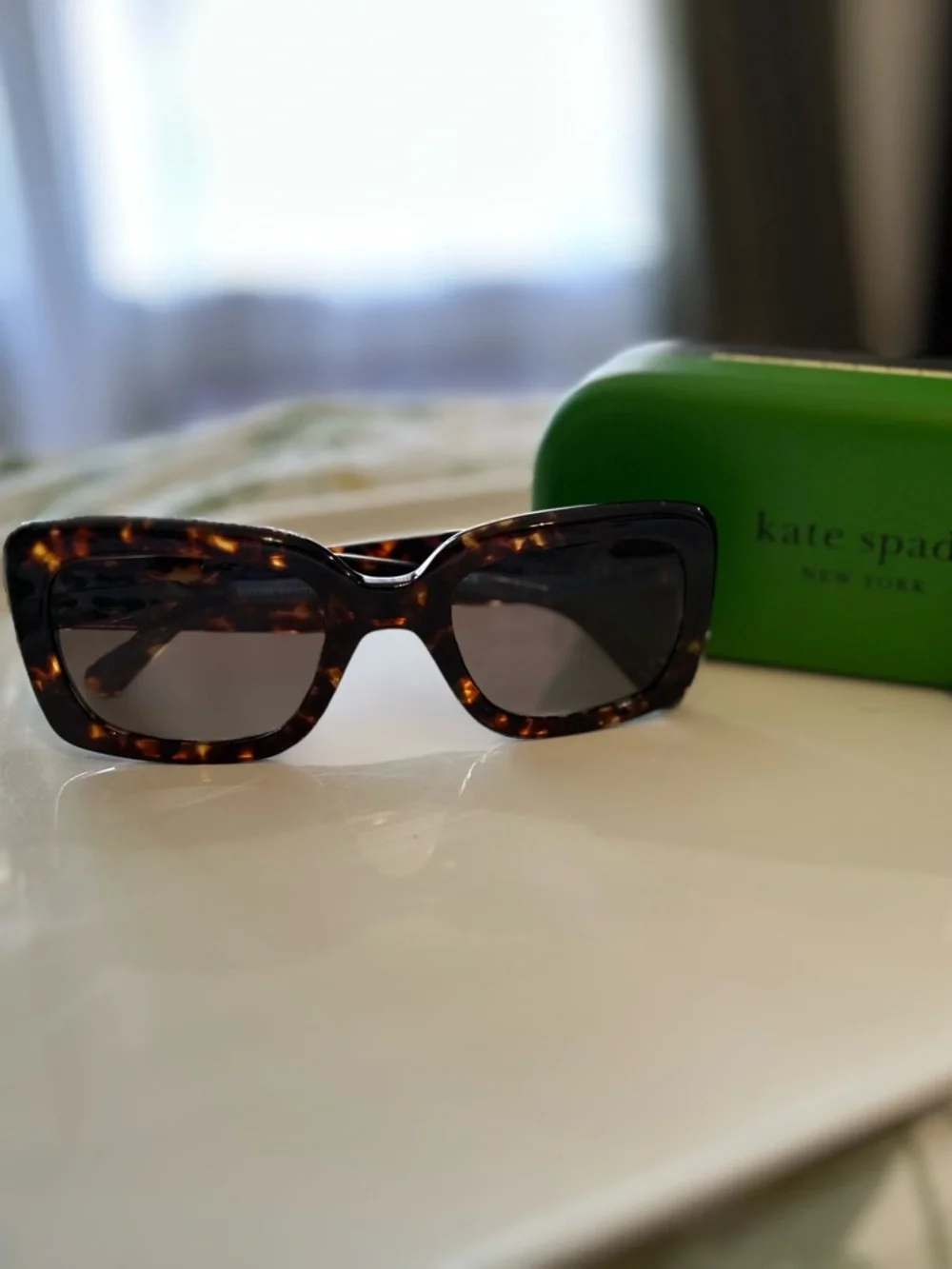 Kate Spade Bellamy Tortoiseshell Sunglasses Hello Sunshine